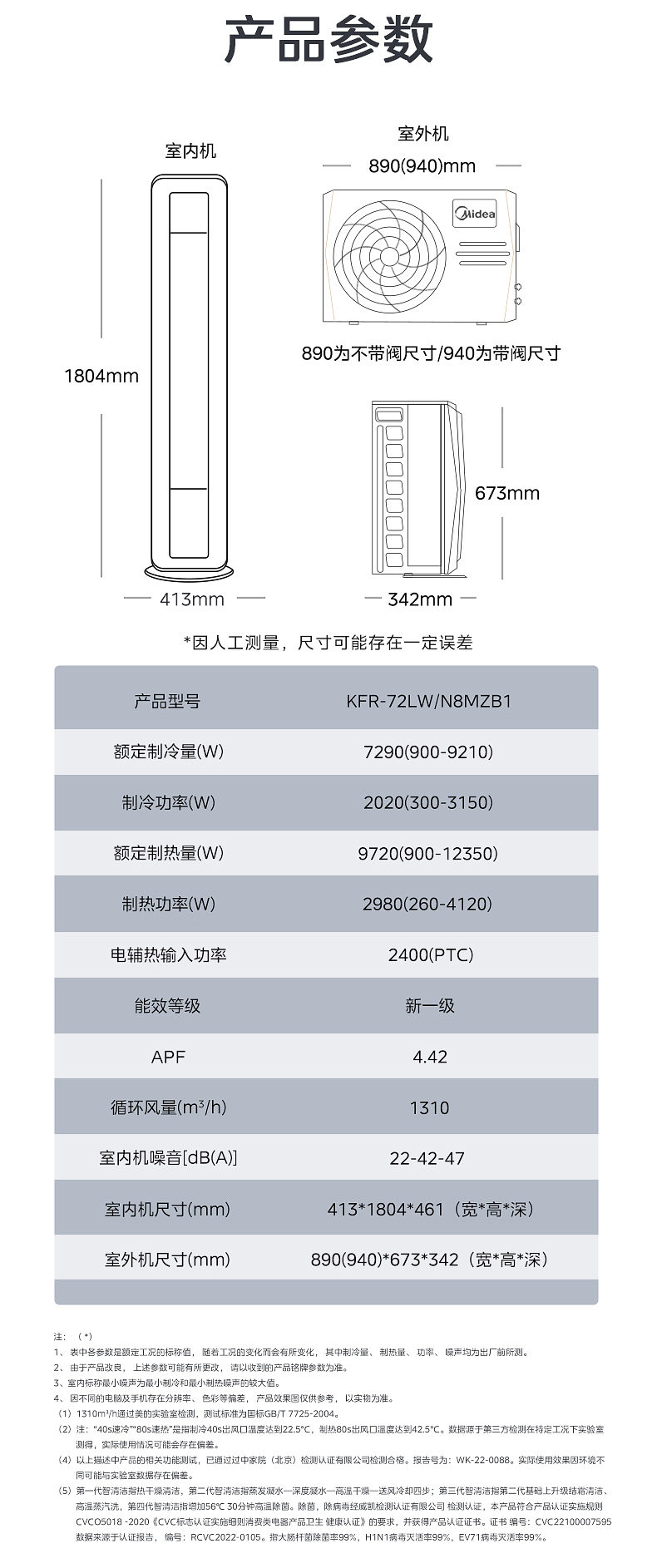 美的立式3匹12